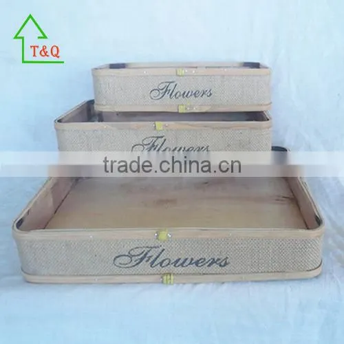 Wooden Herb Box Planter Outdoor Garden Decoration