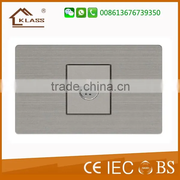 stainless steel wiredrawing voice-activated switch Light control switch delay switch