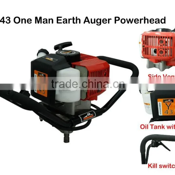 Thunderbay Y43 One Man Gasoline Earth Auger/ Gas Powered Soil Digger