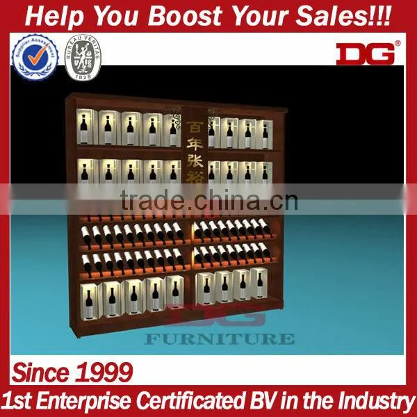 New Invention ! Pop Beverage Display, Retail Countertop Wooden Beverage Display Rack
