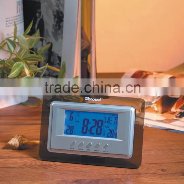 Clapping Controlled LCD Clock & Calendar