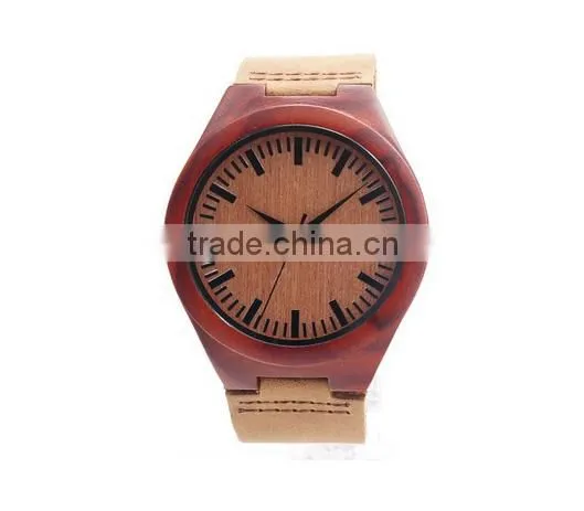 2016 Hot Sale Custom Design Wooden Watches Wooden Box Bamboo Wrist Watches photo-2