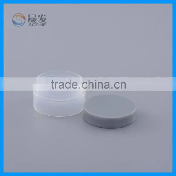 Round pp Mini Cosmetic Empty Jar photo-2