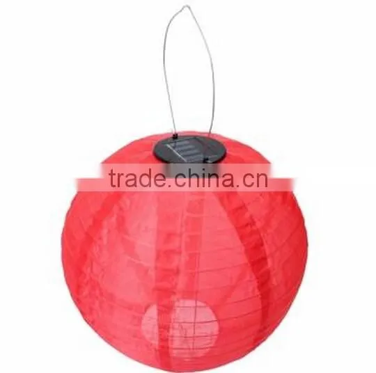 12 Inch Solar LED Lantern / Garden Lamp Decor / Led Solar Camping Lantern photo-5
