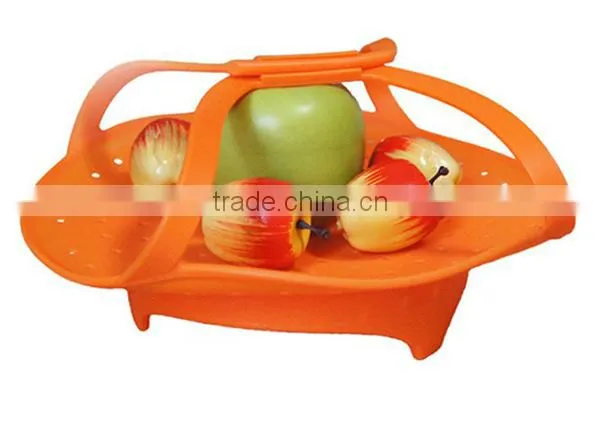 Non Stick Microwave Silicone Vegetable Steamer Basket Insert Cooking Pot photo-3
