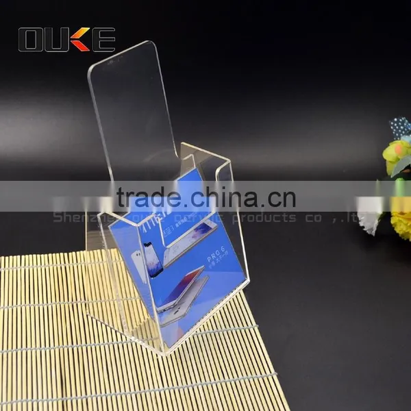 High Transparent Hot Sale Acrylic Brochure Holder photo-4
