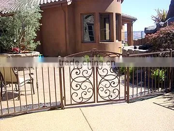 Best Seller Supply Double Swing Gate Door Along With Residential Iron Gate on Online Shopping photo-5