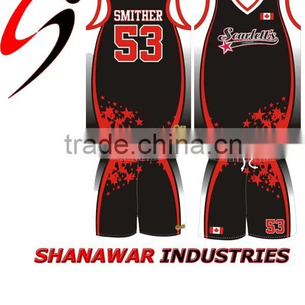 Cheap Basketball Uniform Latest Basketball Jersey Design photo-3
