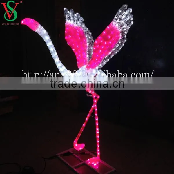 New Led Flamingo Sculpture Lights photo-2
