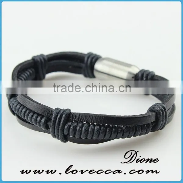 S~Jewelry Wholesale Mens Bracelets Multilayer Genuine Bracelet Leather photo-6