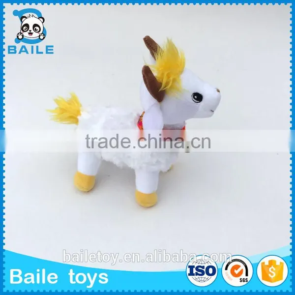 2016 Promotional Custom Stuffed Plush Small Beautiful Plush Goat Toys photo-2