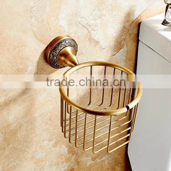 88951F Batnroom Accessory Soap Dish Archaize Hotel Use Bath Basket Toilet Paper Holder With Shelf photo-4