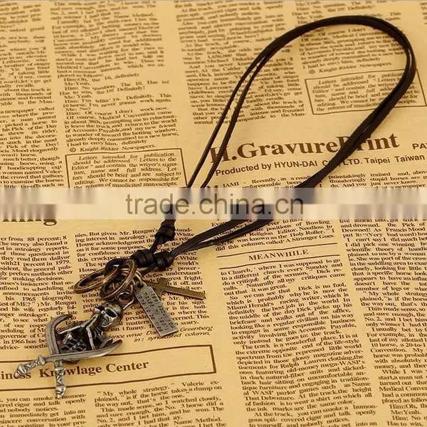 Customized Design Leather Necklace photo-3