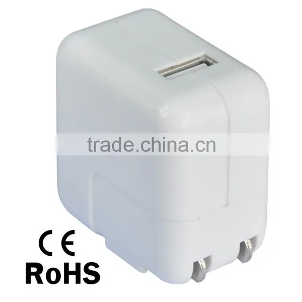 17W 5V/3.4A Dual USB Ports High-Speed AC Wall Charger With Foldable Prong photo-6