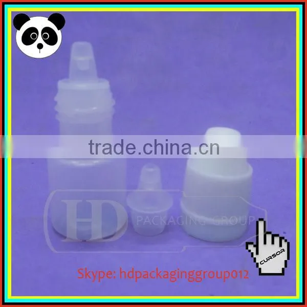 2ml Fashion LDPE E-cigarete Liquid Bottle 3ml Empty Sample Bottle Eliquid Packaging Tamper Proof Cap