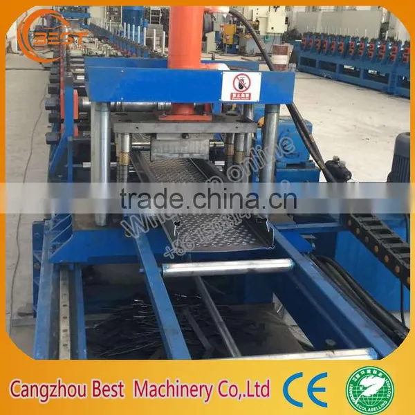 Auto Cable Tray Plank Roll Forming Machine