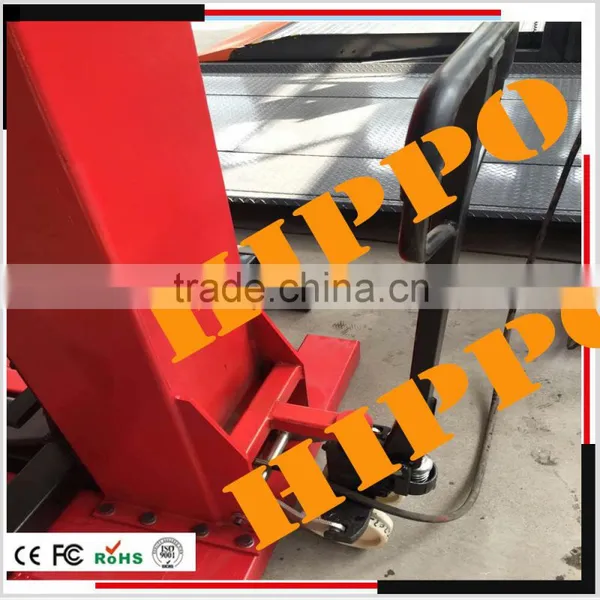 2500kgs 1950mm Manual Single Post Car Lift photo-3