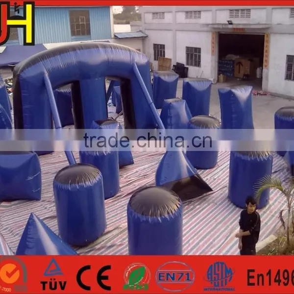 China Manufacturer Top Quality Archery Tag Inflatable Paintball Bunkers photo-4