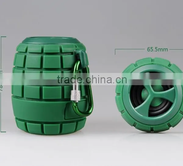 Mini Grenade-shaped Bluetooth Speaker - Waterproof, Shockproof, Dustproof photo-3