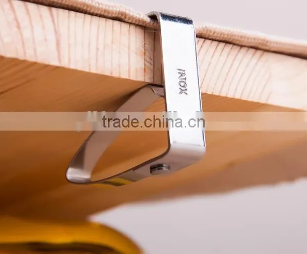 Wholesale Household Items Metal Tablecloth Weight Clip Tablecloth Clamps Holder photo-2