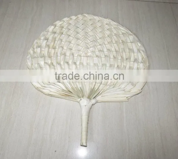Wedding Palm Leaf Hand Fan photo-3