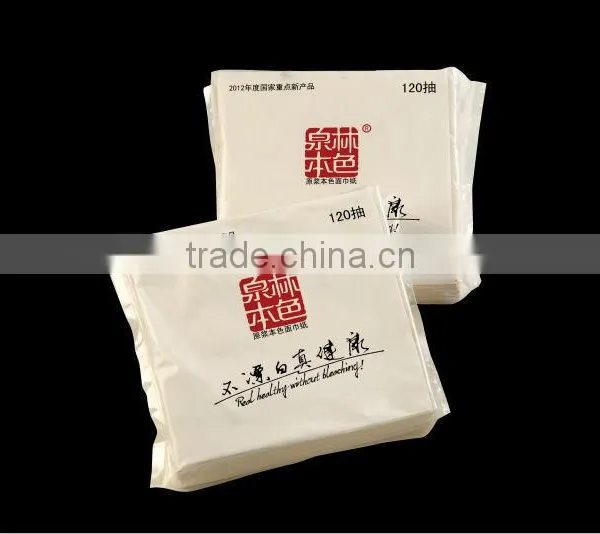 Unbleached Wheat Straw Paper Napkin