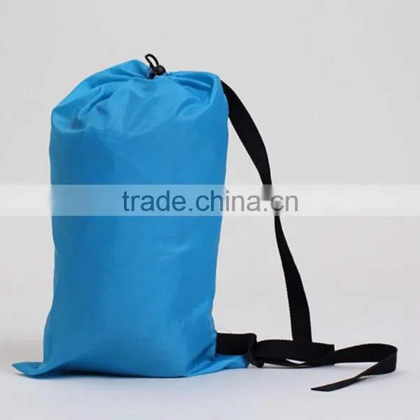 Fast Filling Drop Bean Shape Waterproof Inflatable Lazy Sofa /bed/Hangout Lounge Sleeping Bag Inflatable Air Sofa photo-3