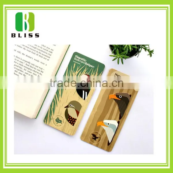 Custom All Kinds Gift Spot Glossy Lamination uv Bookmark Paper Magnetic Stripe Card photo-4