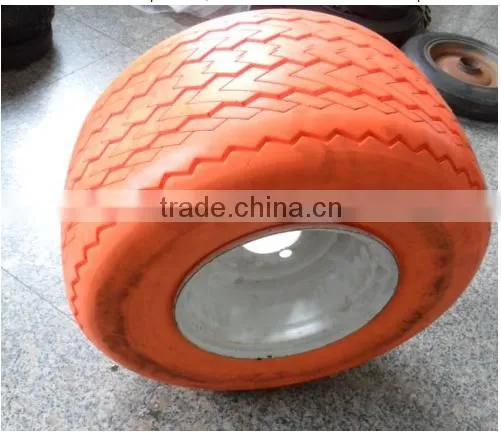 Non-Marking PU Foam Solid Wheels 18x850-8 photo-2