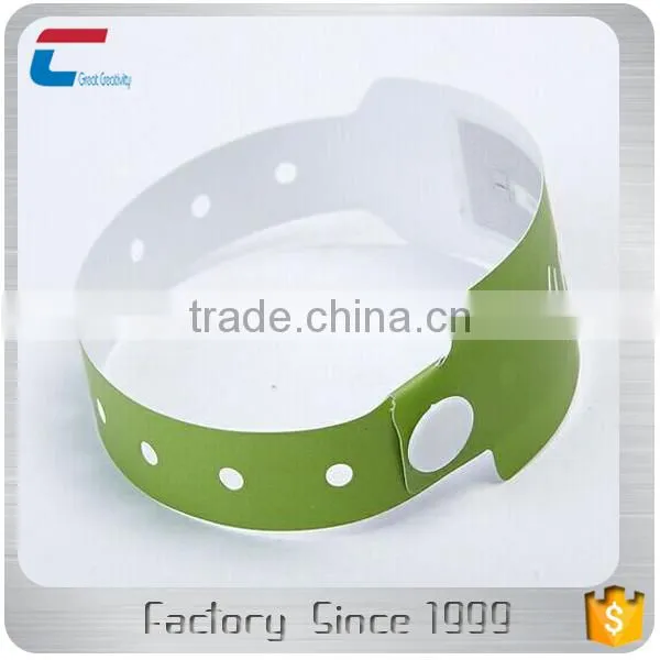 One Time Use Rfid Nfc Bands Paper Event Bracelets Wristbands for Festivals Events photo-2