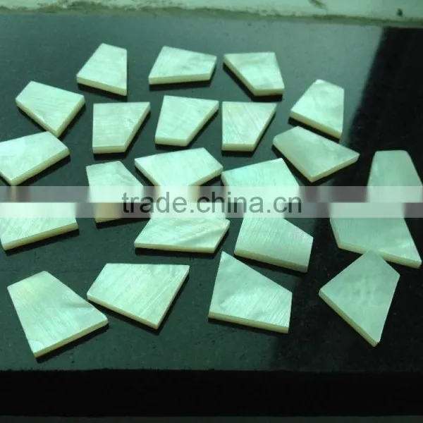 Random Cut White Lip Mother of Pearl Blanks for Inlay photo-3