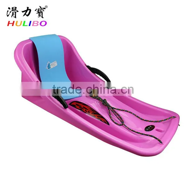 2015 NEW Plastic Sand Sledge Snow Sled Snowboard photo-2