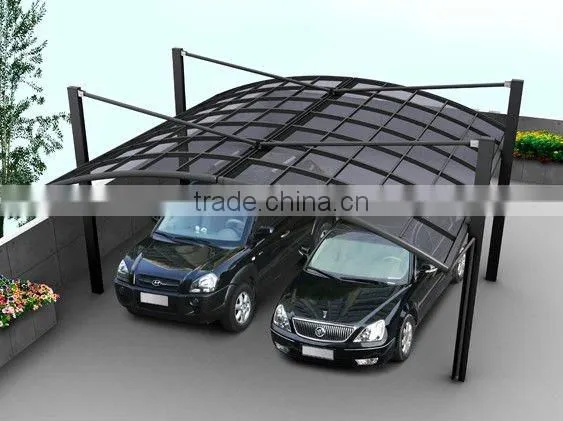 Mobile Portable Canvas Aluminum Waterproof Plastic Car Garage Design photo-2