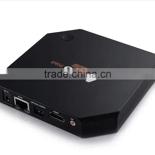 Latest Android tv Box M8S PLUS 64 BIT in Red Color/black Amlogic S905 Android 5.1 2g/16g photo-6