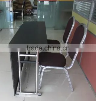 Folding Conference Table With Front Modesty Panel for Meeting Hall QZ6015 photo-3