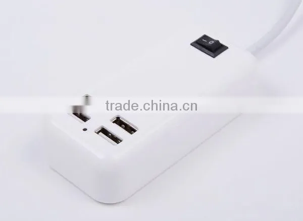 4 Usb Charger Desktop Socket 5V 30w USB CHARGER With AC Cablle Usa Cable uk Cable eu Cable Aus Cable photo-3