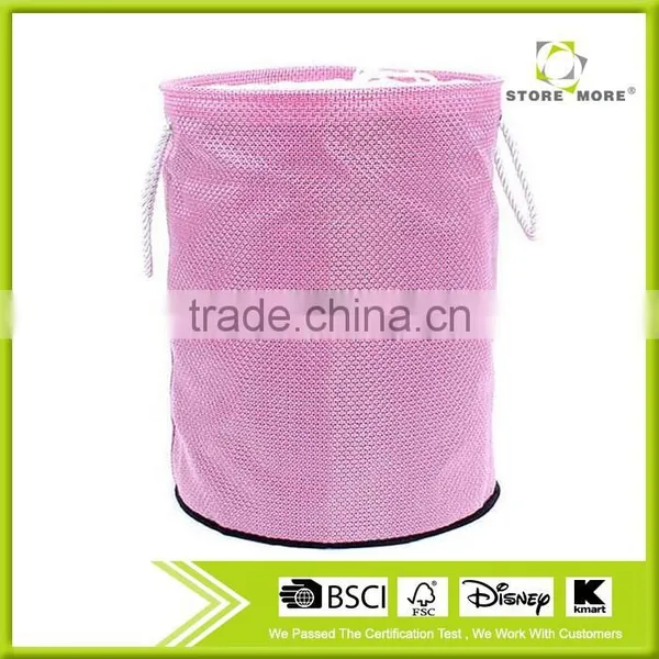 Modern Cotton Rope Hand Solid Waterproof Laundry Basket With Handles photo-2