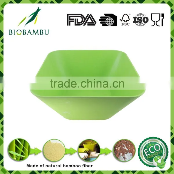 Corn Starch Custom High Quality Bamboo Fiber Bowl Set photo-3
