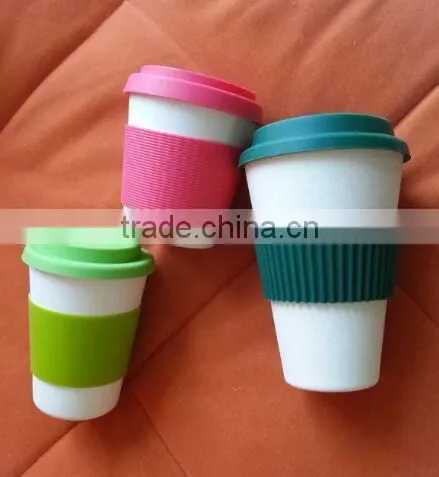 Quality Assurance Best Design Popular Bamboo Fiber Travel Coffee Mug photo-3