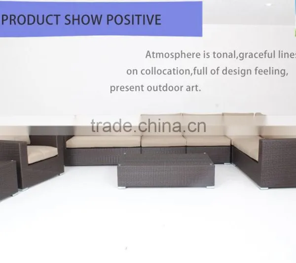 Garden Rattan Sofa or Outdoor Sofa Set or Wicker Sofa Set