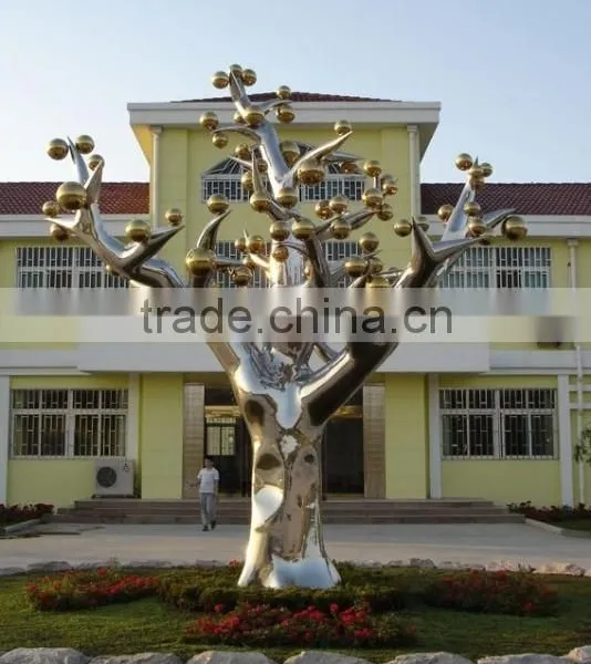 Stainless Steel Mirror Finishing Metal Decorative Metal Trees for Sale photo-5