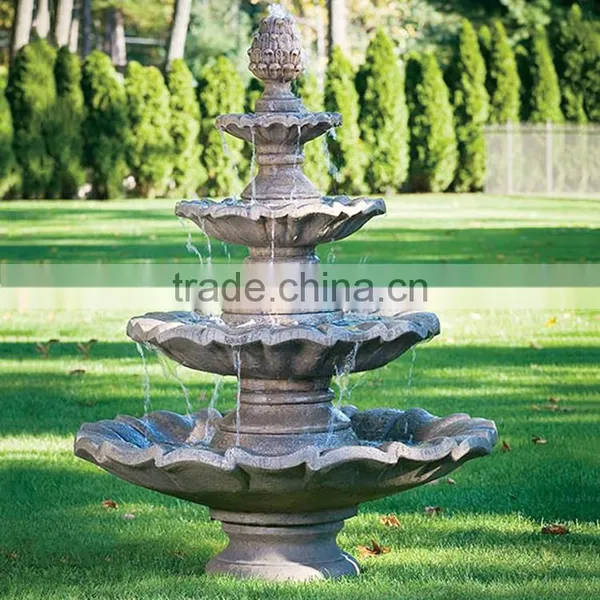 Outdoor Garden Decoration Stone Carving Marble Fountain Stone for Sale photo-3