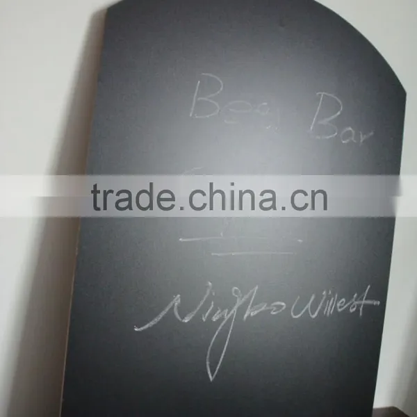 Round Shape Chalkboard, Bar Chalkboard, Returant Chalkboard With Hanger photo-3