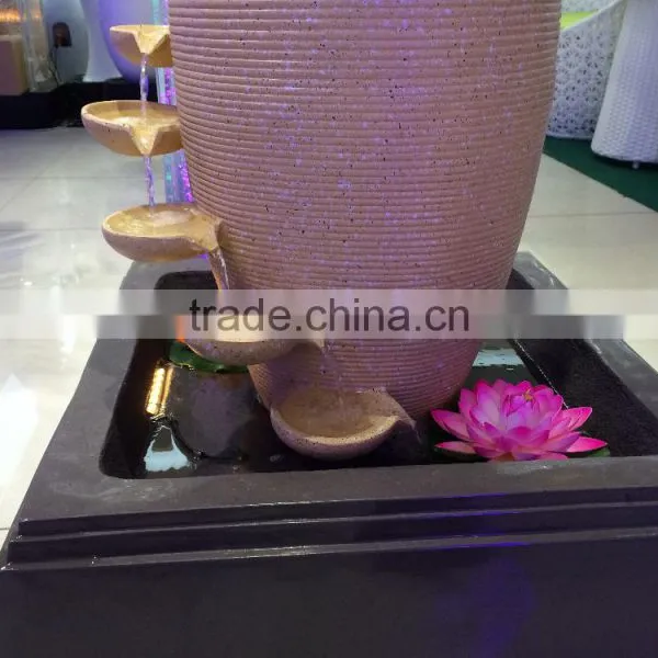 Resin Water Decoration,resin Water Fountain With Led Light photo-4