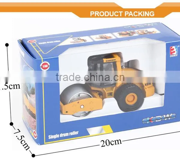 Alloy Mini Road Roller Scale Model 1:50 Diecast Model Car photo-6