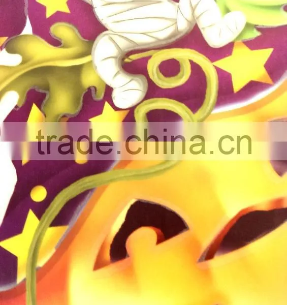 Halloween Design Window Decoration Vinyl Sticker, Festival Home Decoration Sticker photo-3