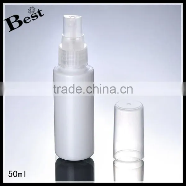 Promotion 2017 Hot New Product Hot Selling White Empty Cosmetic Toner Fragrance Perfume 50ml Price Plastic Spray Bottle of Water photo-2