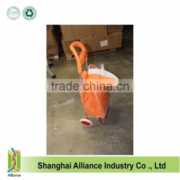 China Factory Foldable Vegetable Trolley Shopping Bag With Wheels photo-3