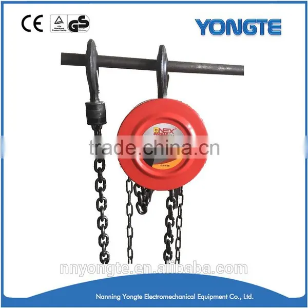 New Technology Lifting Equipment Pulley Hand 1.5 Ton Chain Hoist photo-3