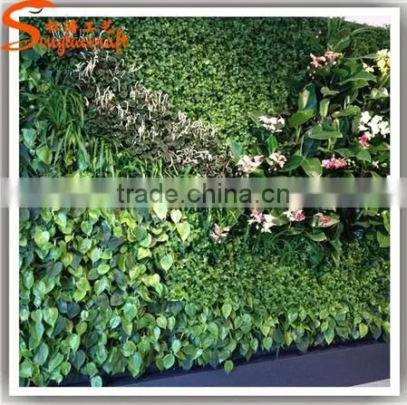 Latest Design Garden Vertical Green Wall Factory Price Grass Wall Decor Decoration Beautiful Fake Grass for Crafts photo-4